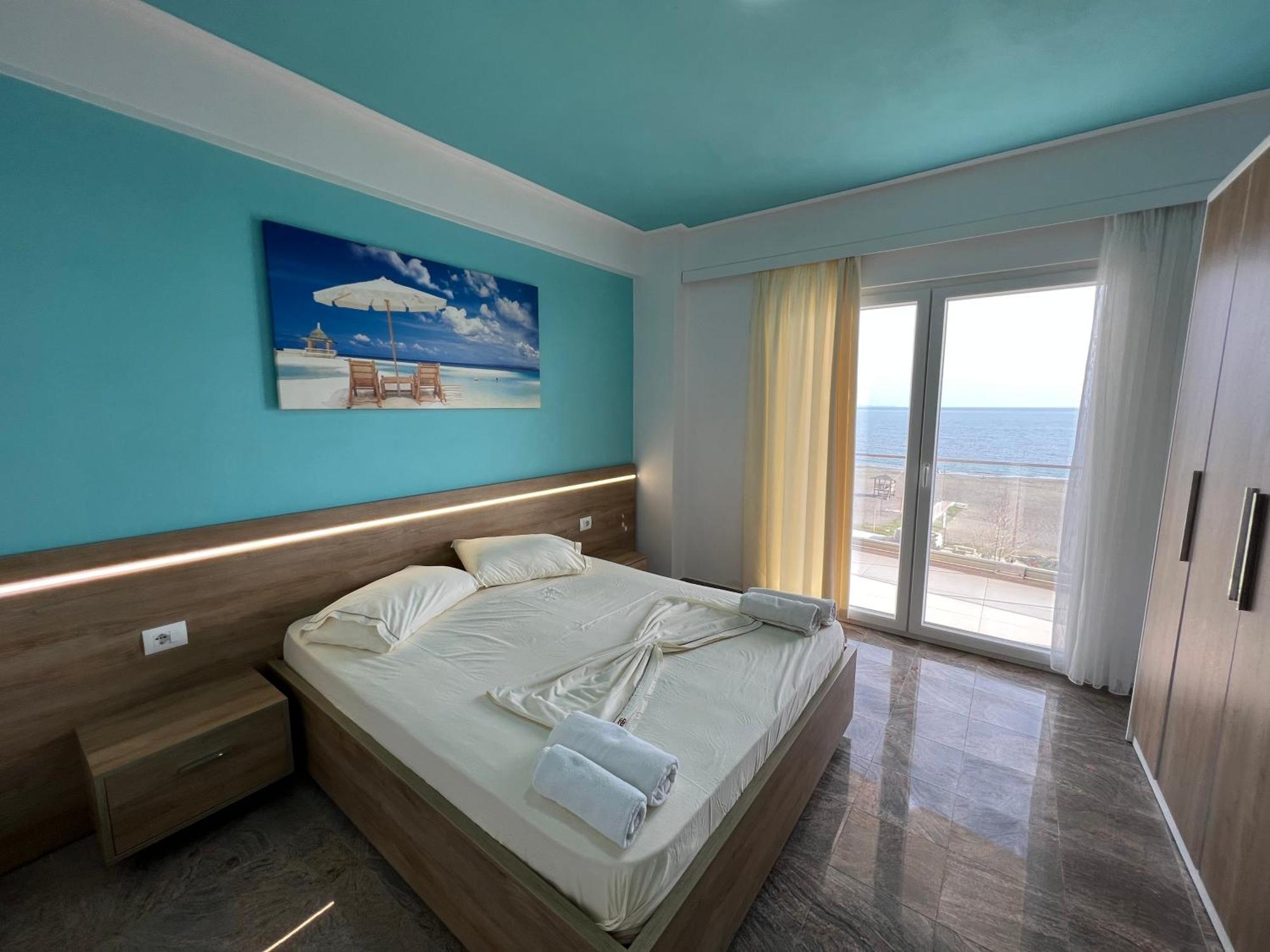 Apartmán Elvin Deluxe Velipojë Exteriér fotografie