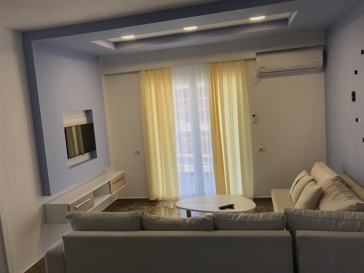 Apartmán Elvin Deluxe Velipojë Exteriér fotografie