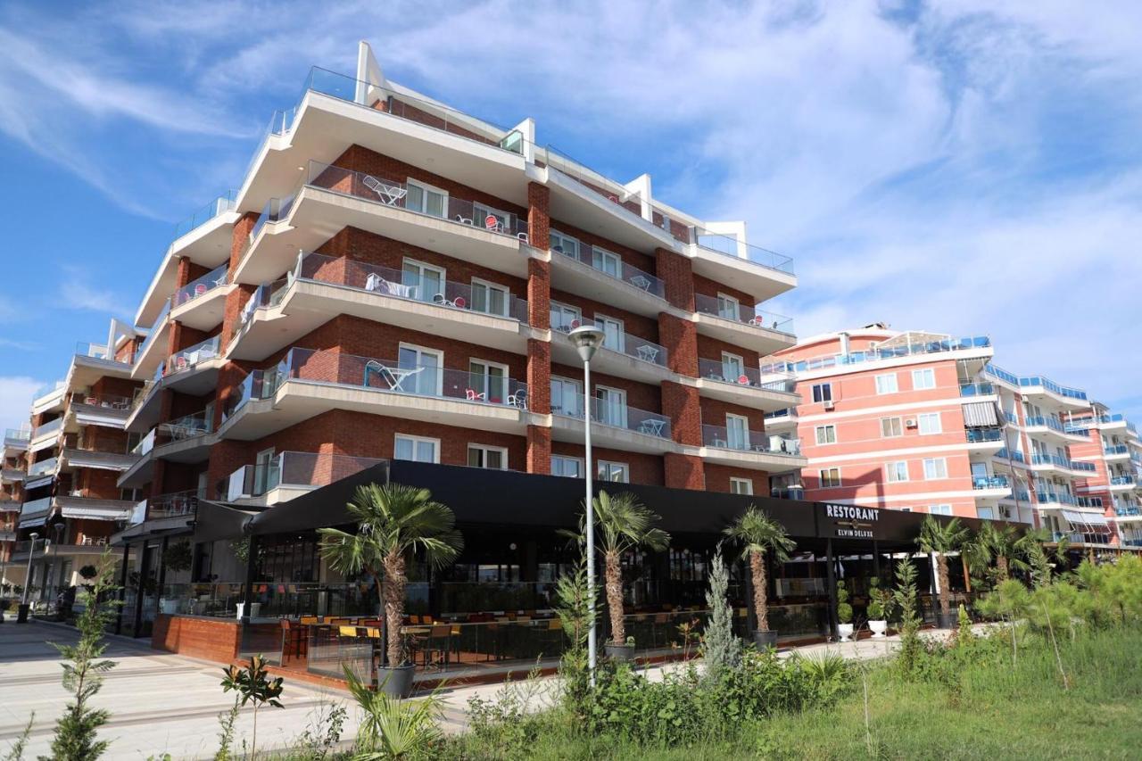 Apartmán Elvin Deluxe Velipojë Exteriér fotografie